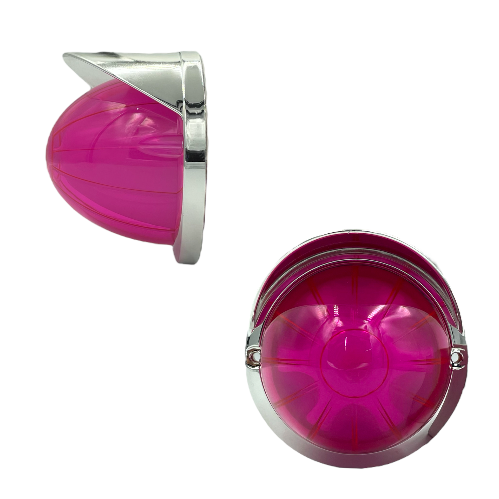Plafón LED GLO lateral tipo Zepelin · Rosa