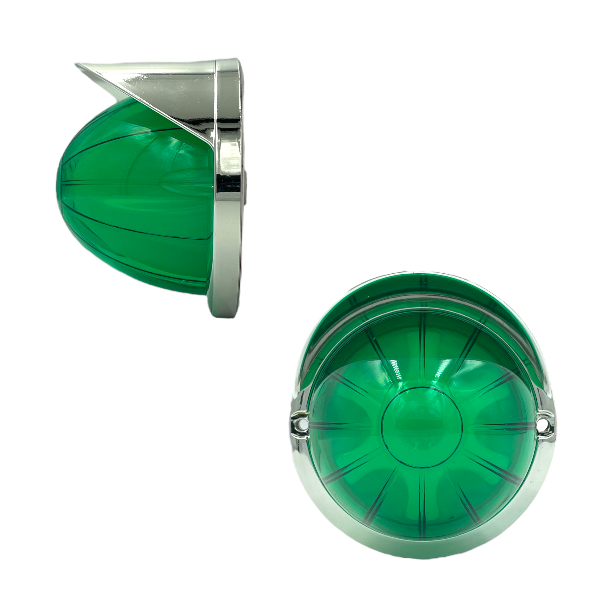 Plafón LED GLO lateral tipo Zepelin · Verde