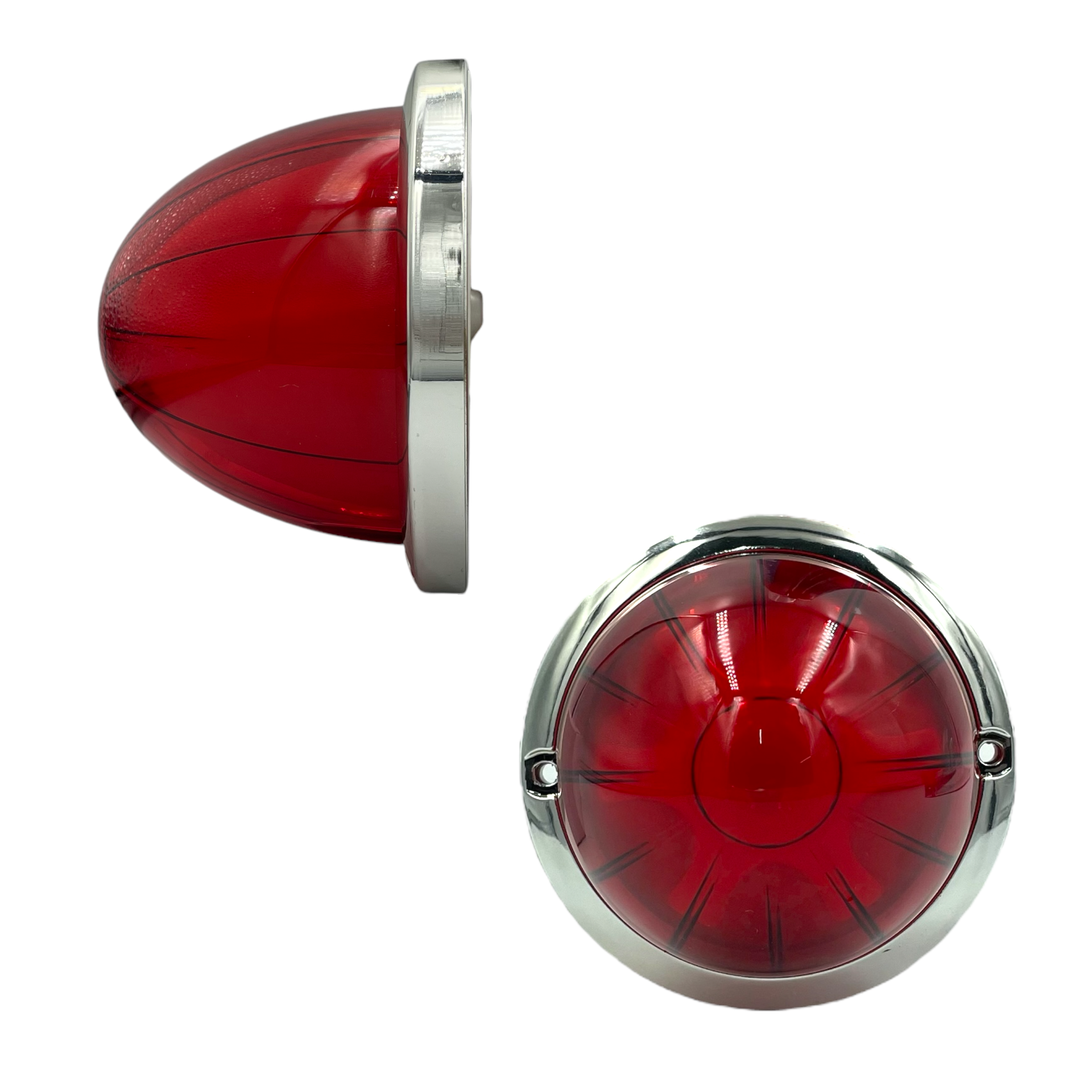 Plafón lateral LED GLO tipo Zepelin 12/24V — Rojo