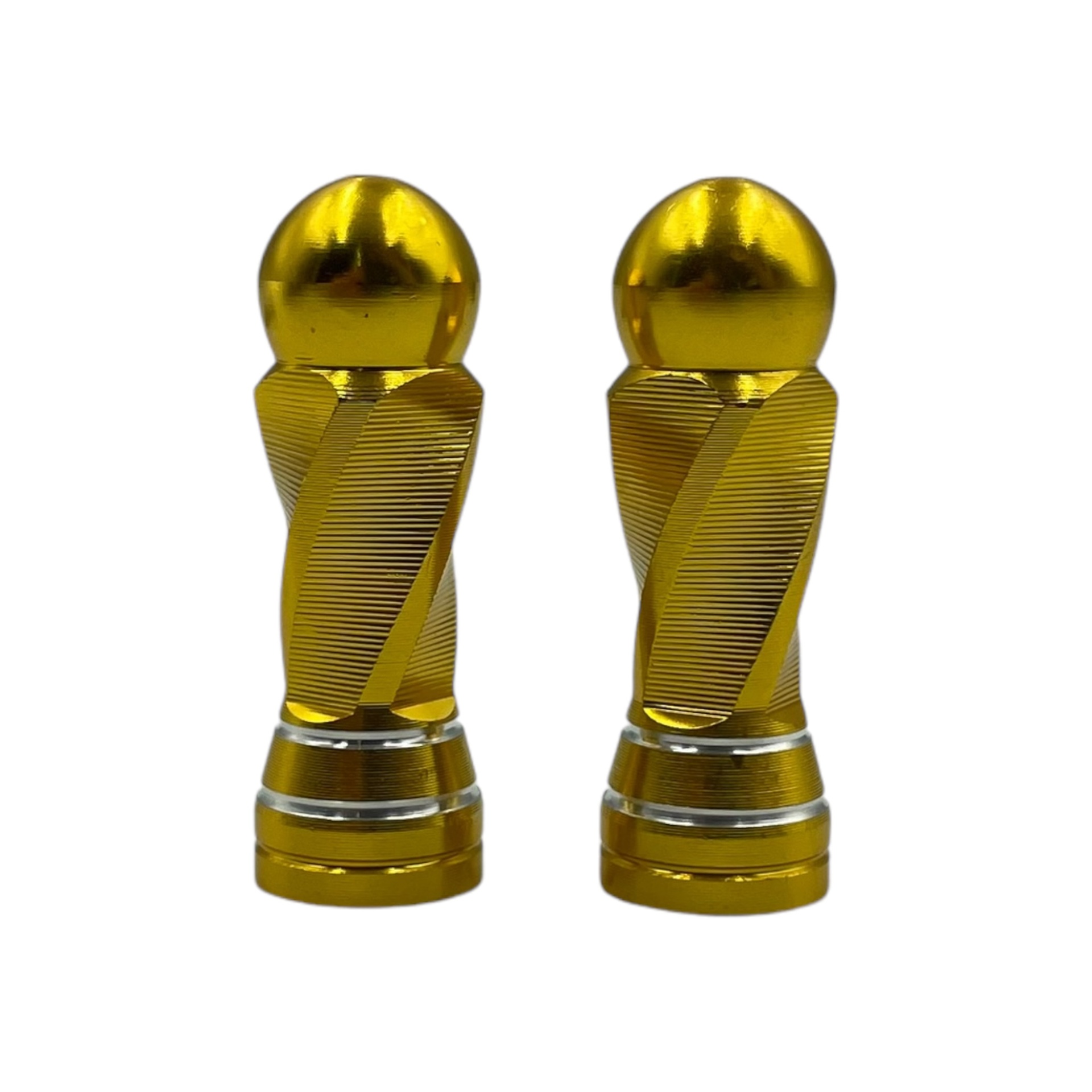 Tapon de valvula tipo copa  · Dorado