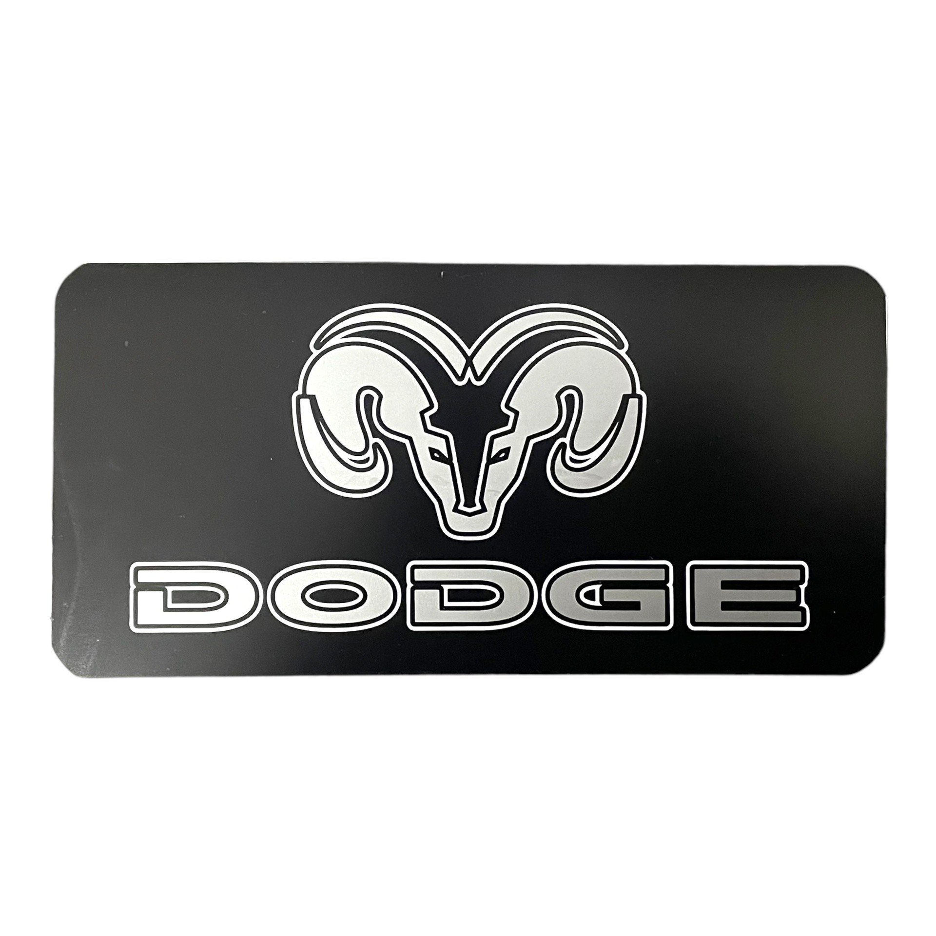 Placa decorativa (varios modelos) — Dodge