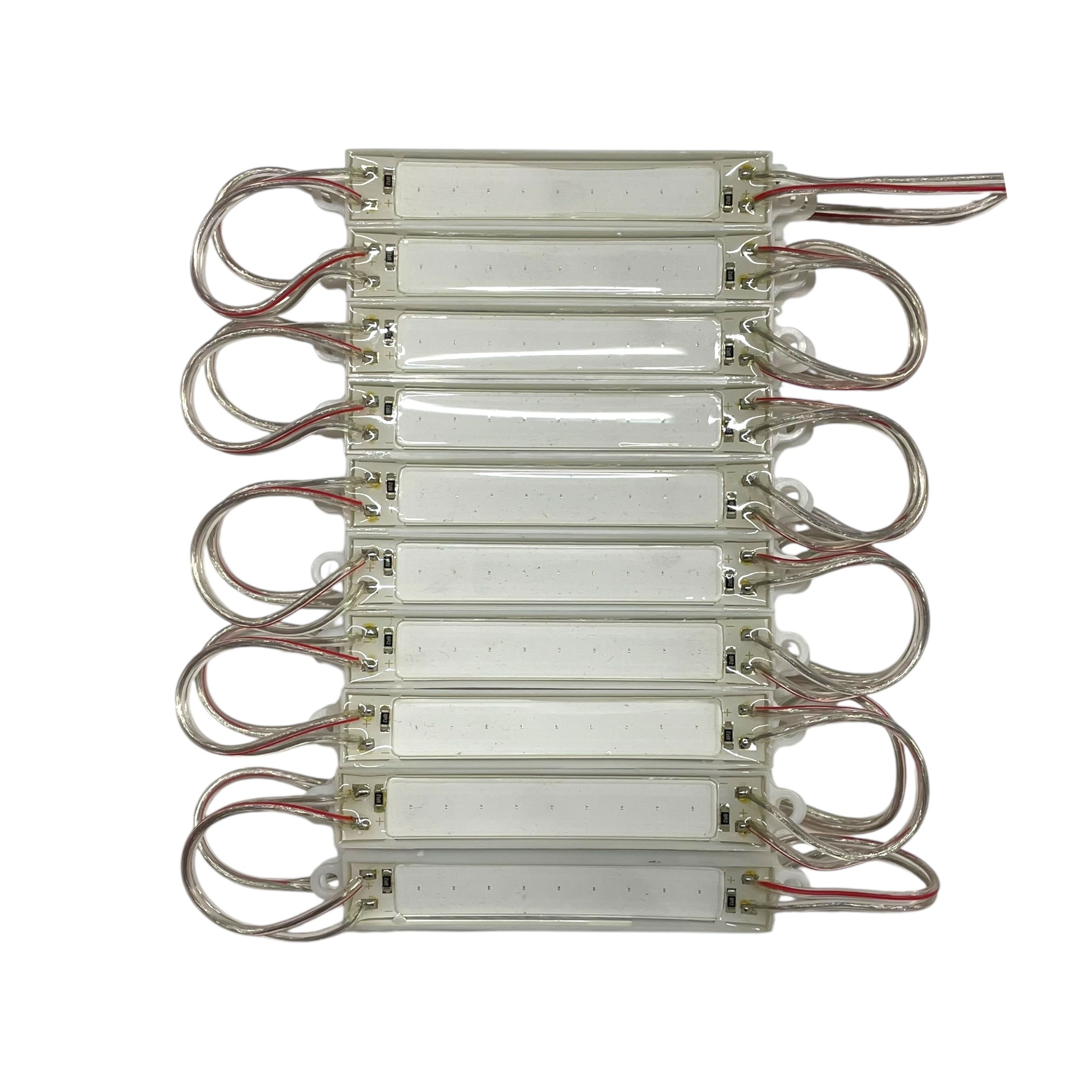 Tira tipo chip de 7.5 cm con LED COB colores disp. · Azul