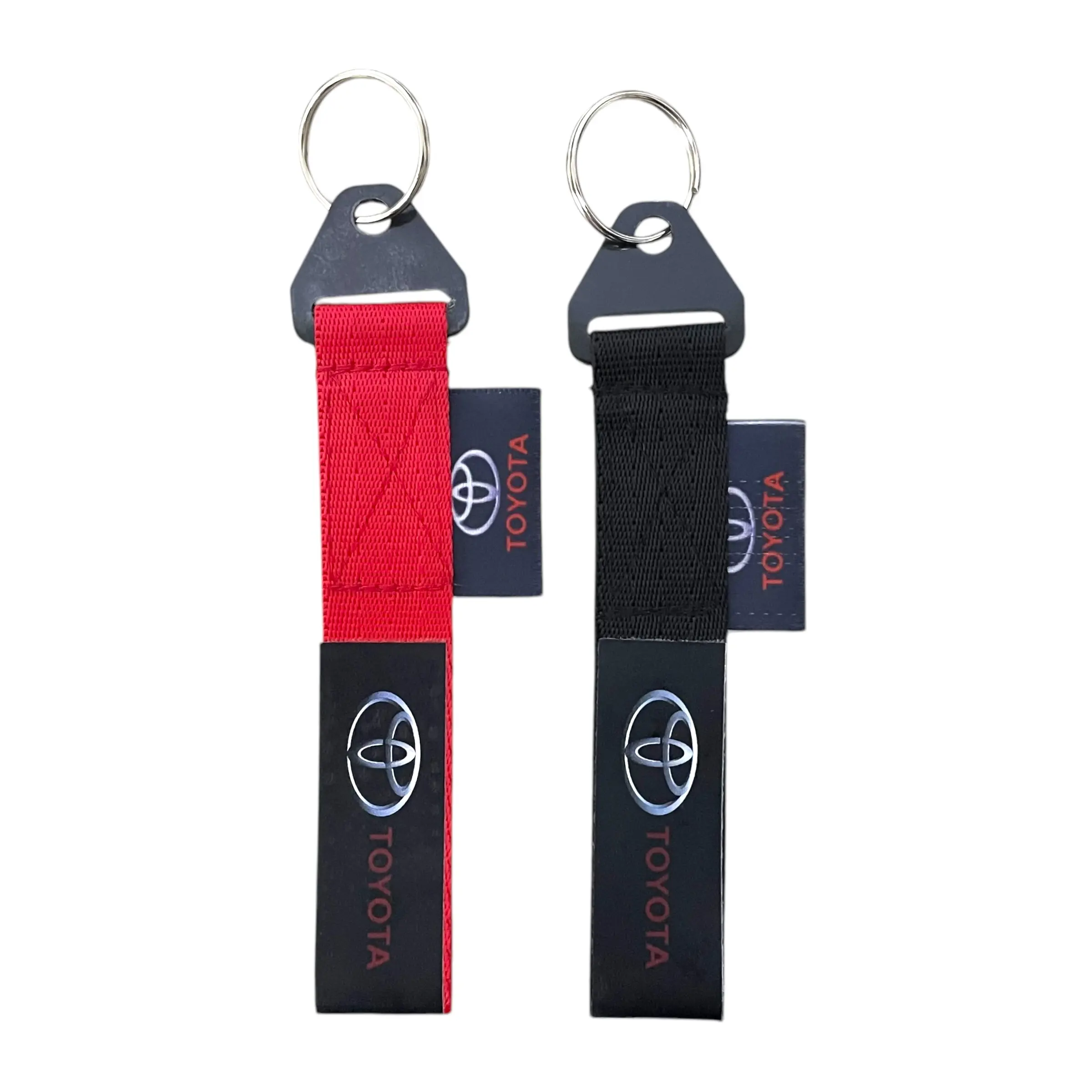 Llavero de tirón Toyota (negro y rojo) · Negro