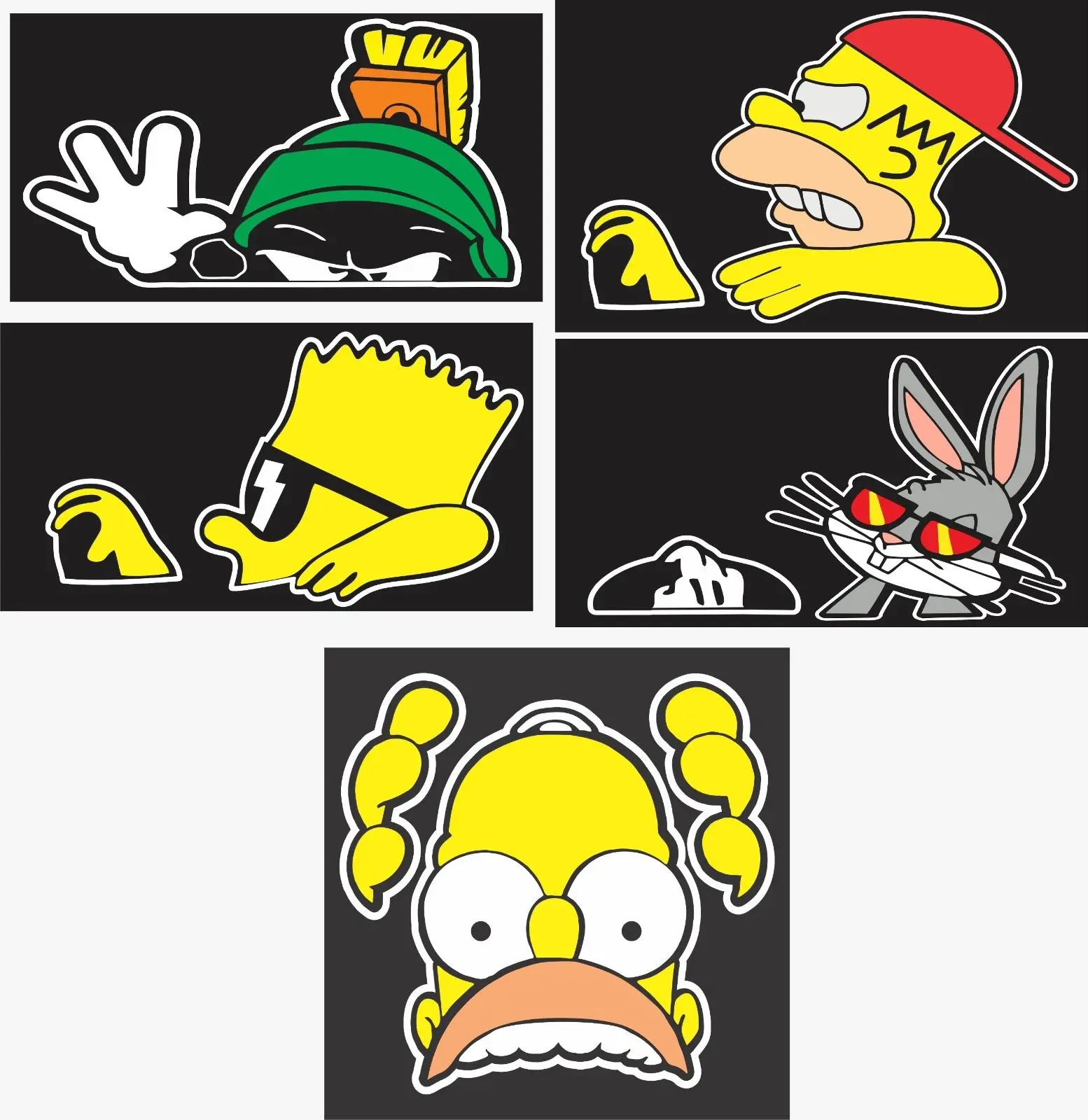 Sticker para ventana  · Marvin