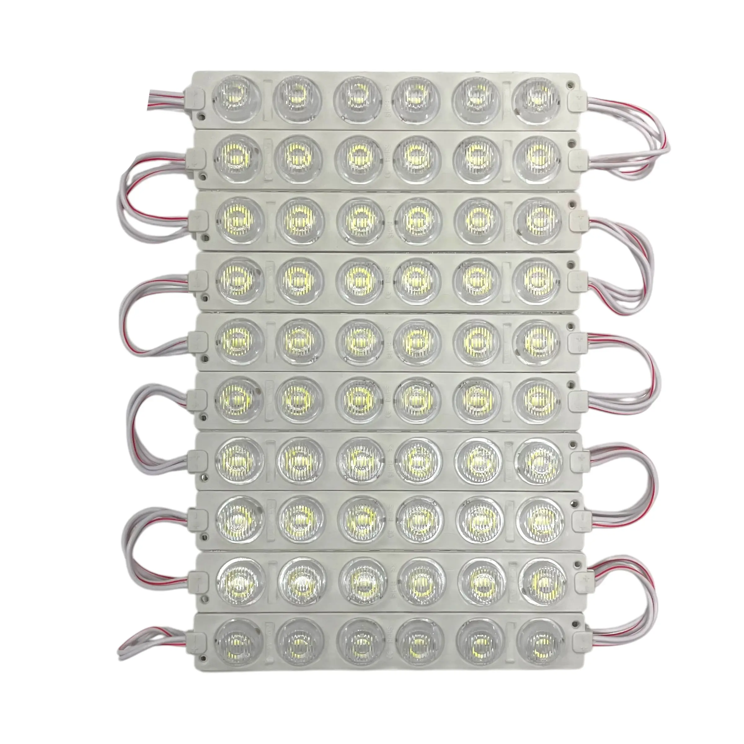 Modulo de 6 LED (Tira de 20 piezas) — Blanco