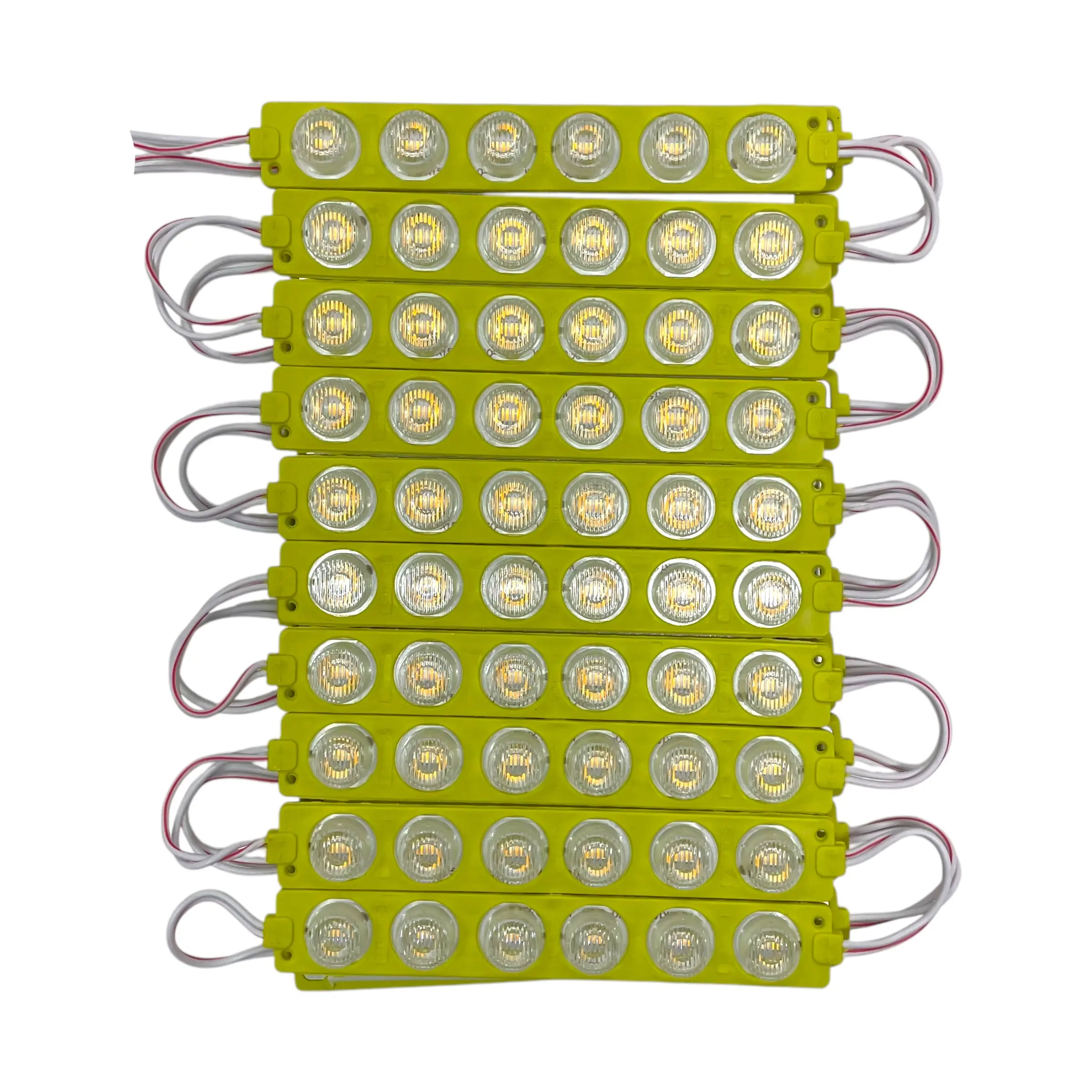 Modulo de 6 LED (Tira de 20 piezas) · Ámbar