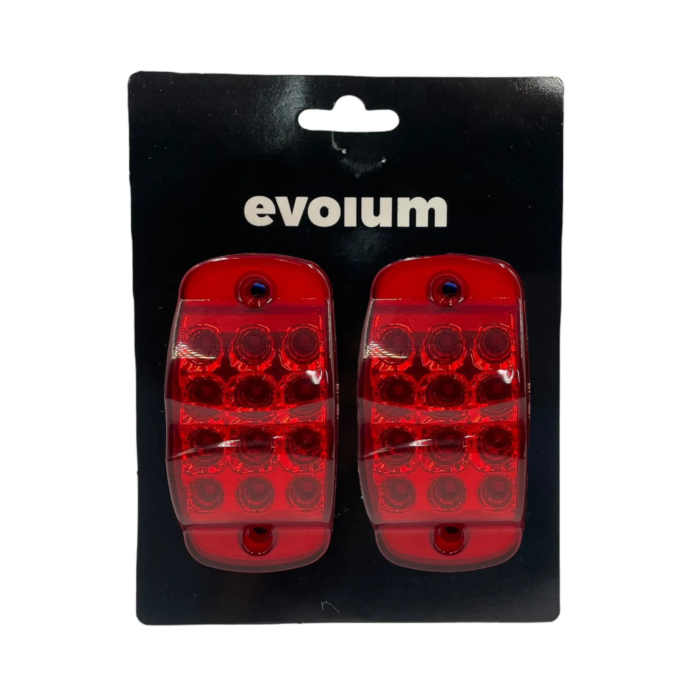 Plafón tipo tortuga rojo de 12 LED