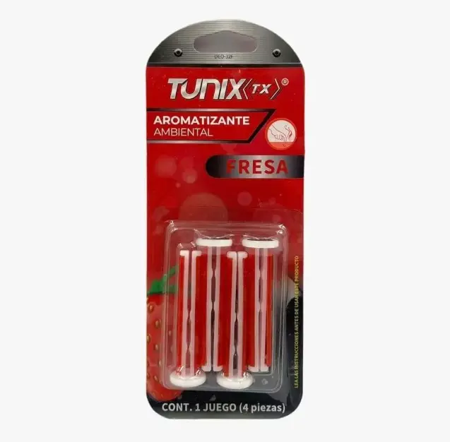 Aromatizante de fresa tipo clip para ventilador