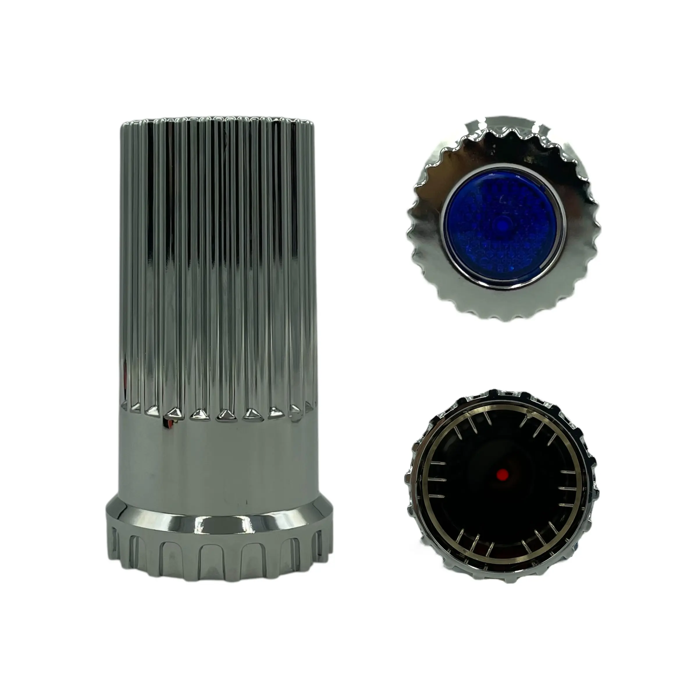 Cubretuerca de plástico a presión (colores disponibles) — Azul