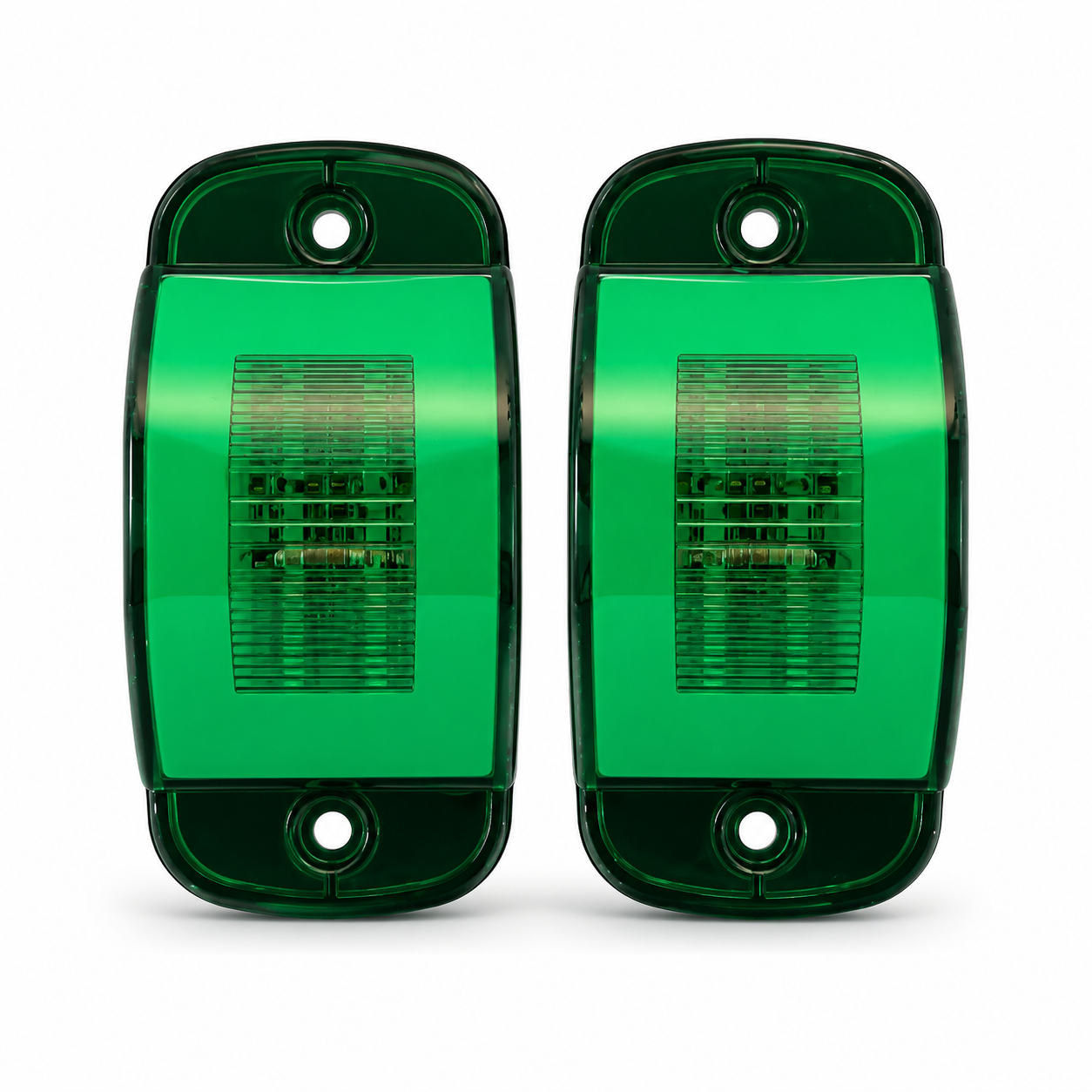 Plafón lateral para camión con GLO  · Verde