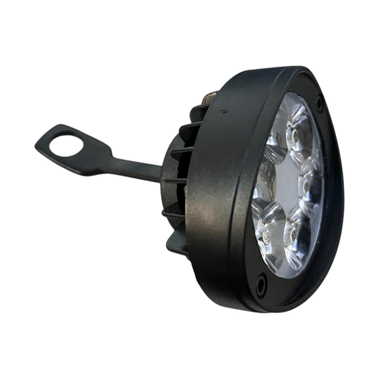 Faro para moto de 6 LED con pestaña — foto 2 de 2