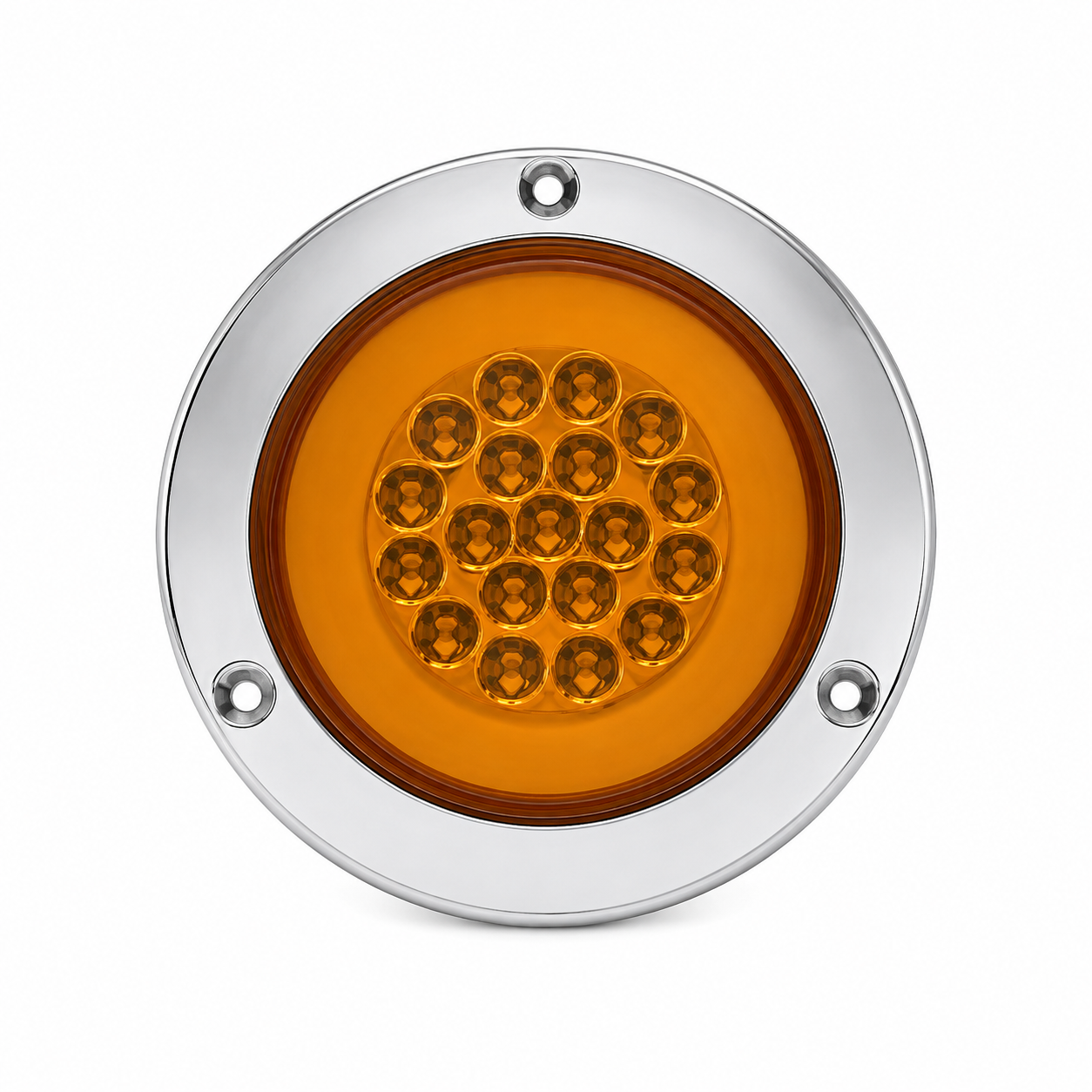 Plafón redondo GLO 14 LED — Ámbar
