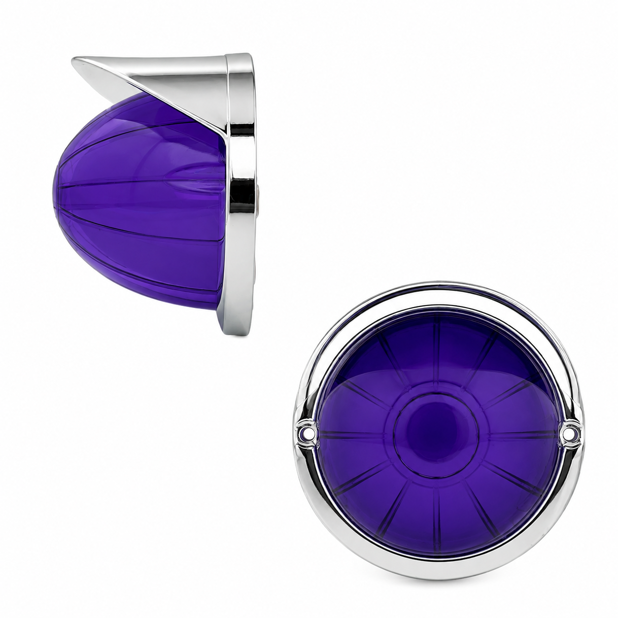 Plafón LED GLO lateral tipo Zepelin — Morado