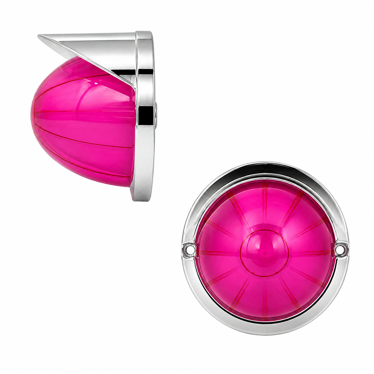 Plafón LED GLO lateral tipo Zepelin — Rosa