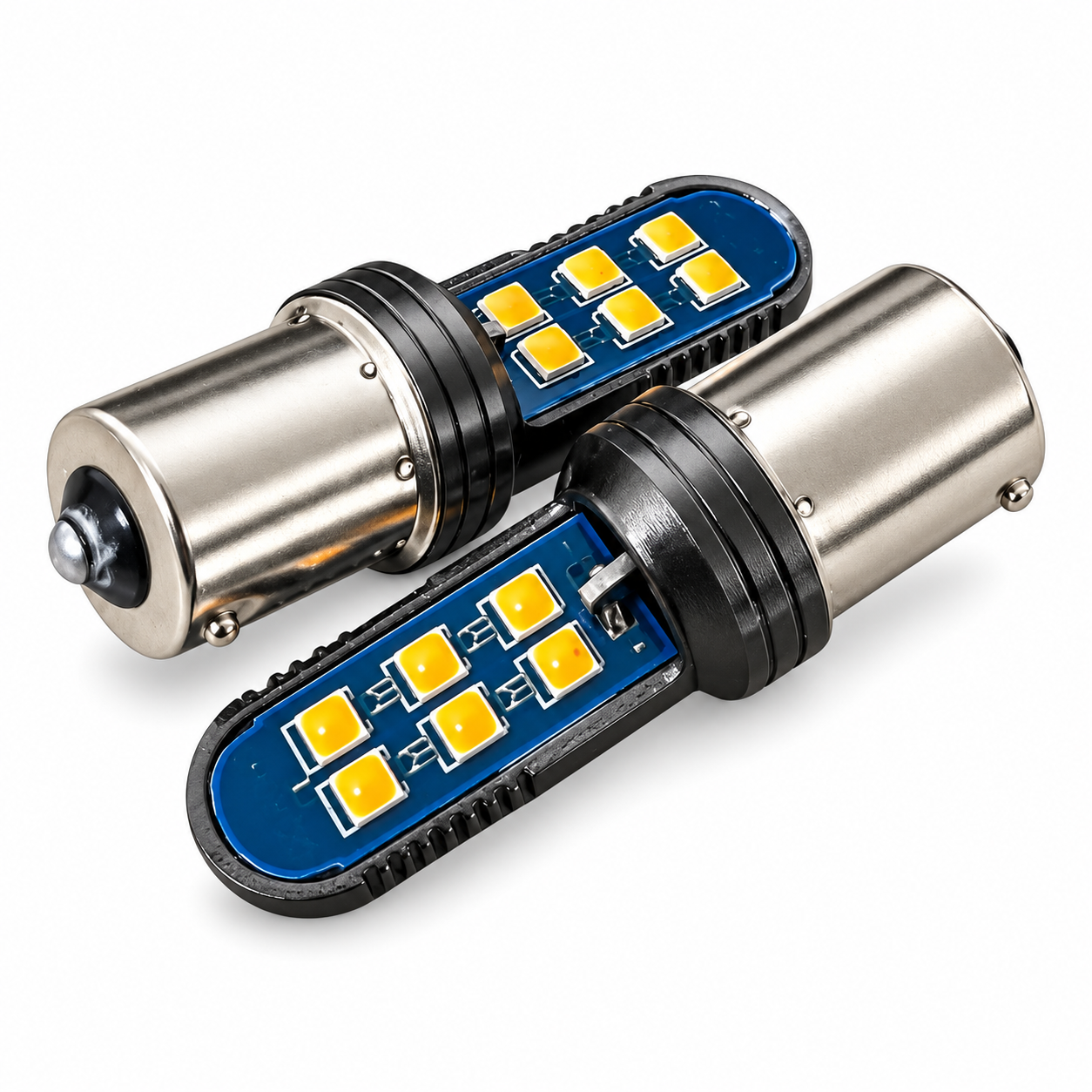 Foco de un polo 1141 con 12 hiperled · Ámbar