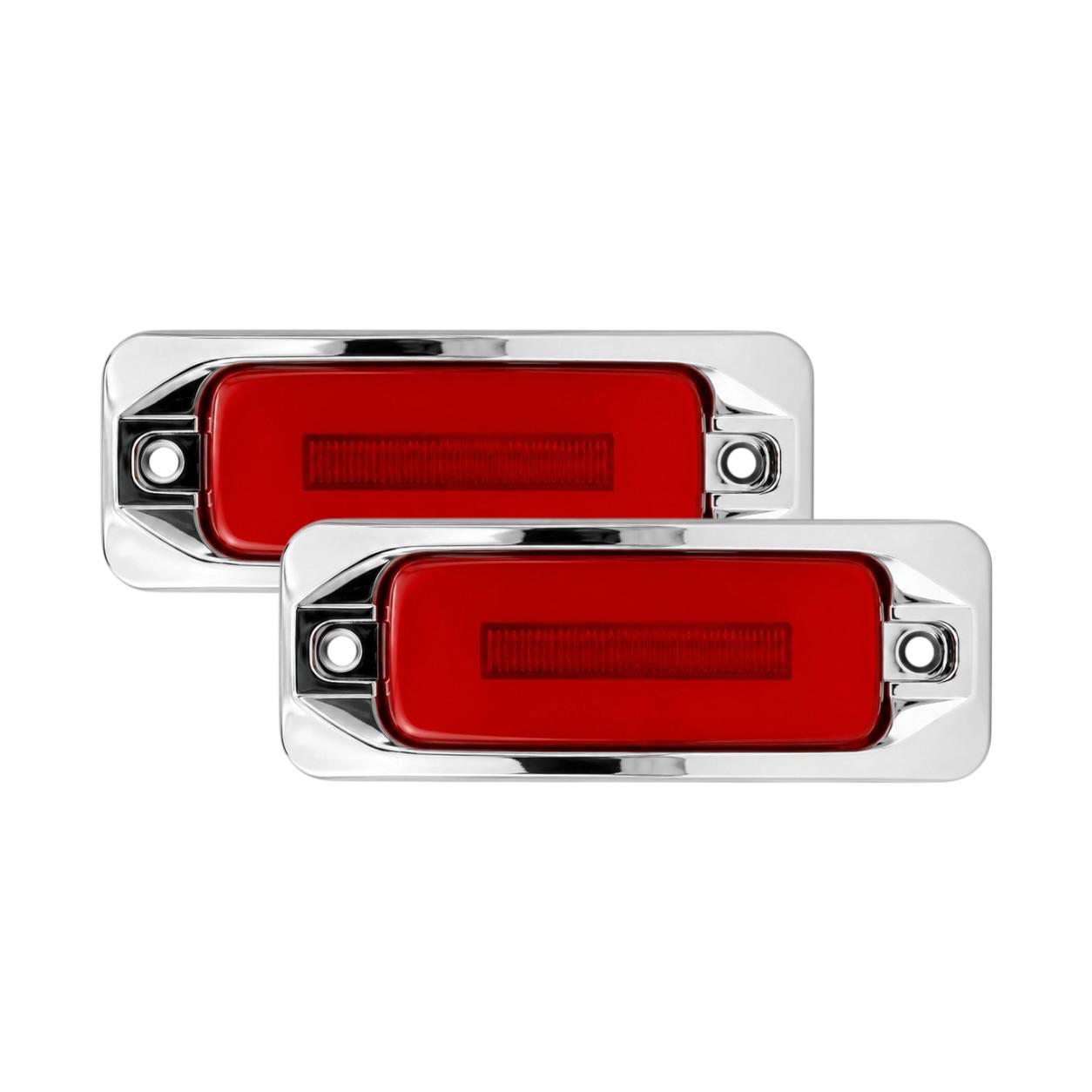 Plafón universal lateral de LED con GLO  — Rojo