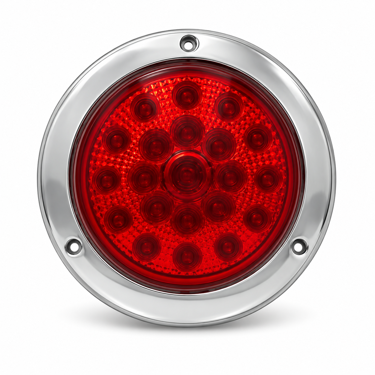 Plafón redondo de 21 LED  · Rojo