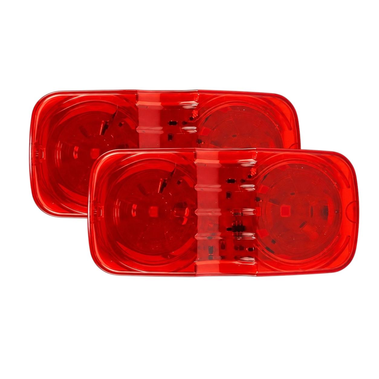 Plafón LED doble Intensidad rojo