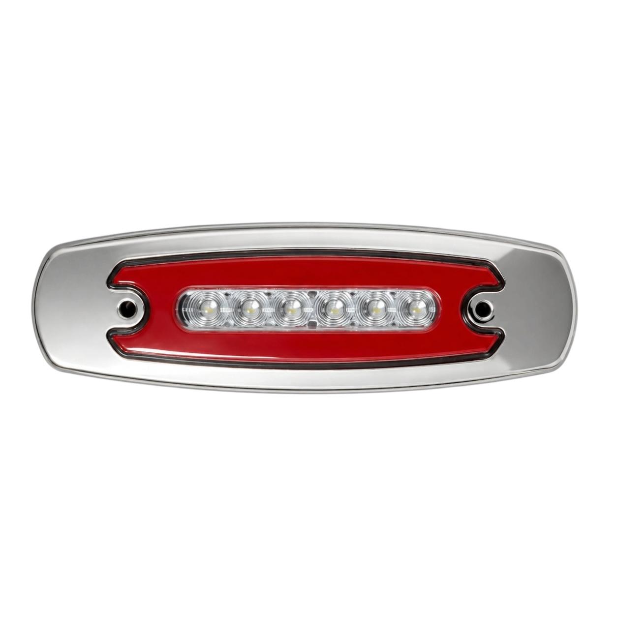 Plafón direccional tipo Peter bilt rojo